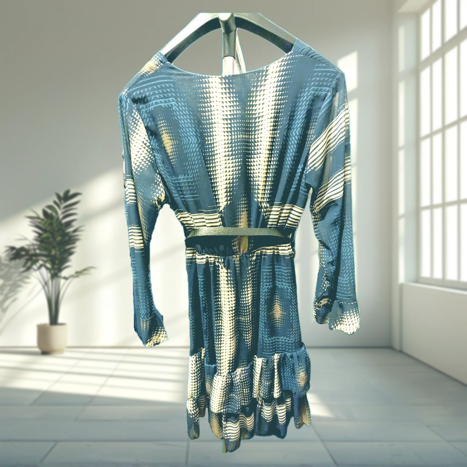 Jolie robe italienne fluide – Image 2